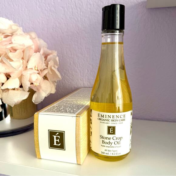 New! EMINENCE Organics Stone Crop Body Oil, 240ml/8.2oz - Picture 6 of 6